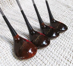 MacGregor SUPER TRNY T.Armour Eye-O-Matic 1-3-4-5 Wood Set RH~Stiff Steel Shafts - Picture 1 of 8