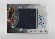 2015-16 Excalibur Jarell Martin Rookie Rampage Auto Autograph Jersey Grizzlies