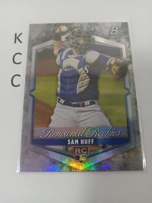 2021 Bowman Platinum - Renowned Rookies #RR-15 Sam Huff (RC) - Image 1 of 2