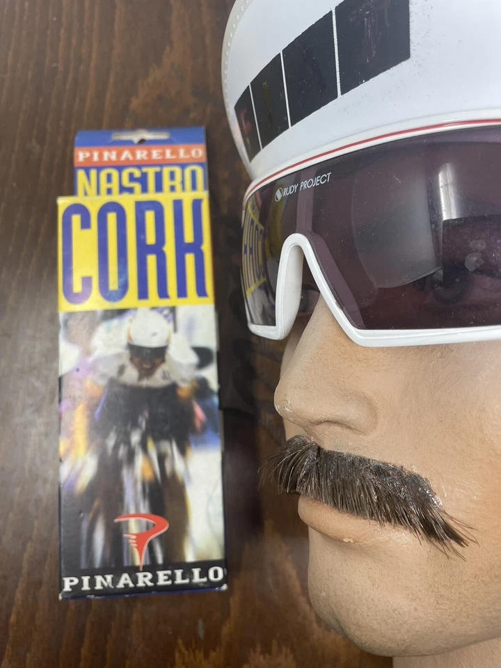 Classic NOS  PINARELLO  Yellow  Cork Style Bar Tape Embossed Logo A - Image 1 of 4