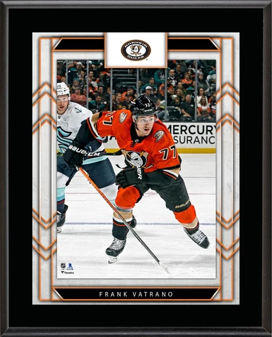 Frank Vatrano Anaheim Ducks 10.5" x 13" Sublimated Player Plaque Cover