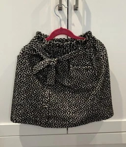 Zara Girls Soft Leapord Print Skirt with Tie Waist Size 9 - Picture 1 of 1