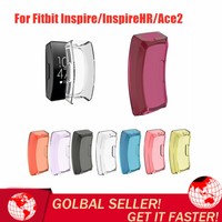 For Fitbit Inspire/InspireHR/Ace2 Fashion Soft Ultra-Slim TPU Protect Case Cover