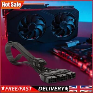 16AWG Cable 30cm/1ft for GPU RTX 3090Ti 4070Ti 4080 4090 - Afbeelding 1 van 15