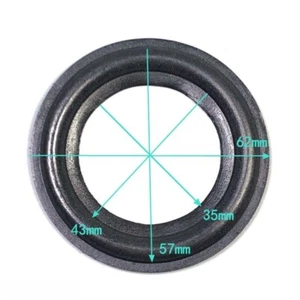Diameter 62mm Foam Surrounder Woofer Edge For 2.5" 2.5inch 2.5 inch Speaker - Picture 1 of 3