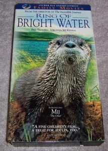 Ring of Bright Water VHS Video Bill Travers Virginia McKenna otter - Picture 1 of 2