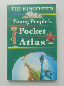 Young People's Pocket Atlas - 1997 Vintage Kingfisher PB, 1st Edition - Picture 1 of 6