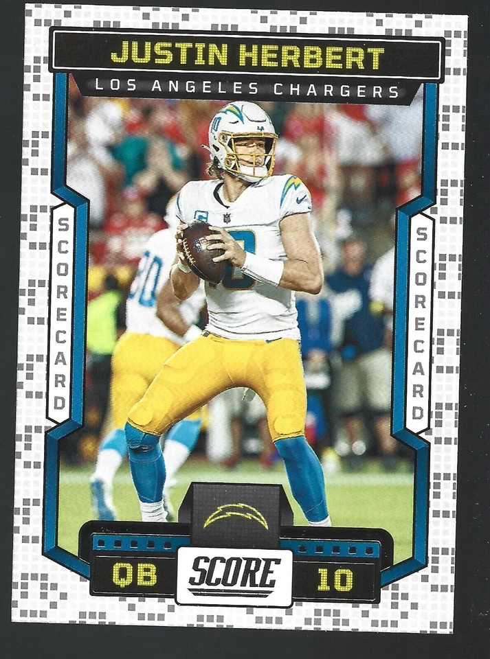 2023 SCORE FOOTBALL SCORECARD INSERTS - YOU CHOOSE CARD - COMPLETE YOUR SET - Image 1 of 1