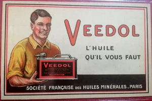 Pubblicitaria VEEDOL Oil ADV PC Non Viaggiata anni 1920 - Imagen 1 de 2