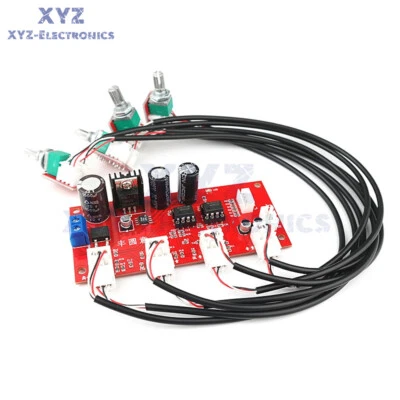 NE5532 Placa Amplificador HIFI Estéreo Bajos Agudos Volumen Control Tono Preamplificador Foto 1 de 4