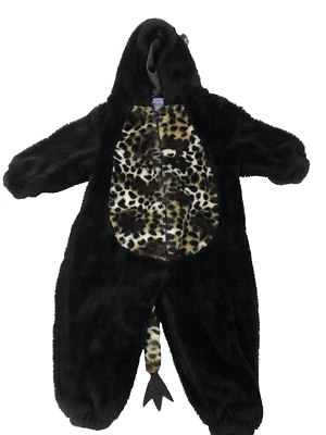 Disfraz de Halloween The Children’s Place Gato Leopardo Unisex Una Pieza con Capucha Foto 1 de 4