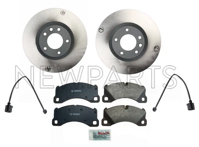 Комплект из 2 передних дисковых тормозных дисков, колодок и датчиков для Porsche Cayenne VW Touareg - Изображение 1 из 4