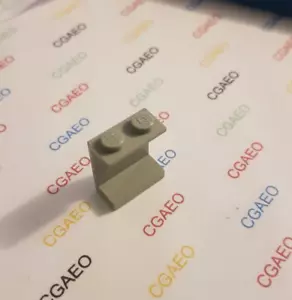 1 X Lego 4864a Panel 1 x 2 x 2 Solid Studs LIGHT GRAY - Imagen 1 de 1