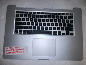 MOTHERBOARD KEYBOARD APPLE MACBOOK PRO A1398 16 GB RAM needs screen - Picture 1 of 4