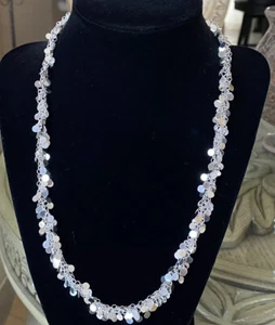 Vicenza Silver 20" Sterling Silver High Polished Confetti Necklace - Picture 1 of 10