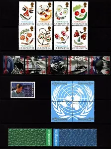 JUEGO AÑO COMPLETO GUERNSEY 1995: 6 JUEGOS CONMEMORATIVOS + 3 MINISHOJAS MNH - Imagen 1 de 2