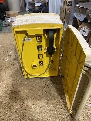 Tel Telephone Call Box Outdoor Weatherproof Emergency Handset Phone - Image 1 of 4