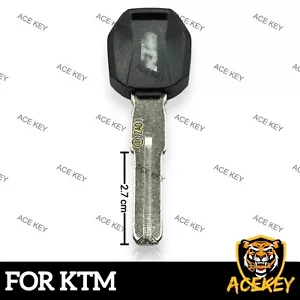 Llave en blanco para KTM 790 890 EX 250 990 1050 1090 1190 1290 ADV RC8R Nuevo modelo - Imagen 1 de 5