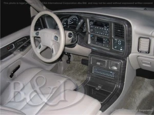 Dash Trim Kit for GMC SIERRA 03 04 05 06 carbon fiber wood aluminum - Picture 1 of 4