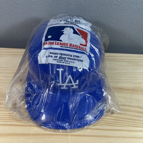 Vintage 70s MLB Los Angeles Dodgers Souvenir Helmet Brand New In Bag VTG LA Cover