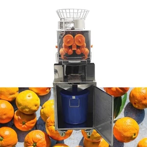 110V Commercial Vertical Automatic Orange Juice Extractor Orange Press Juicer - Picture 1 of 24