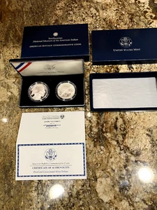 American Buffalo Commemorative Coins (Silver) .. Proof – Uncirculated .. w/ COA - Picture 1 of 13