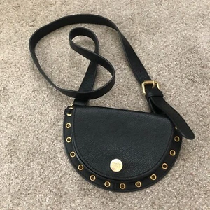 SEE BY CHLOÉ Seeby Kriss Embellished Leather Belt Bag In Black Leather Crossbody - Picture 1 of 8