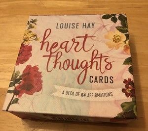 Hay House Heart Thoughts Cards By Louise Hay - A Deck Of 64 Affirmations