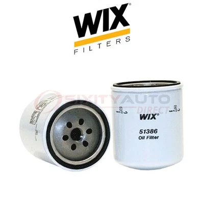 WIX Engine Oil Filter for 1988-1991 Mitsubishi Fuso FH 5.0L L6 - Filtration ms Foto 1 de 4