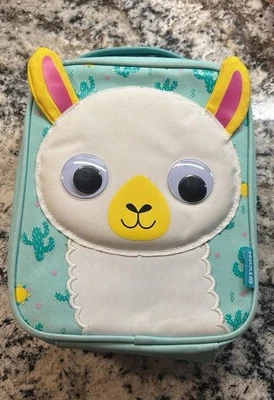 Fiambrera aislada de llama para niños y plato de unicornio Skip Hop tazón tenedor cuchara niño pequeño  Foto 1 de 4