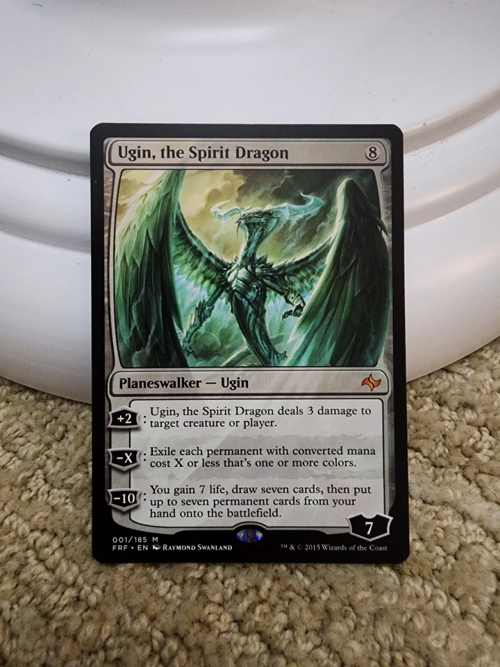 Ugin, the Spirit Dragon Fate Reforged MTG Magic the Gathering Card - Image 1 of 1