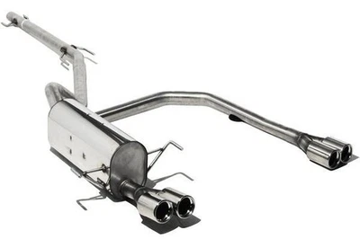 Impianto sportivo Fox Racing da catalizzatore 2x76 mm assorbitore Opel Astra H Astra H GTC Diesel - Immagine 1 di 4