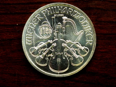 2013 AUSTRIA PHILHARMONIC 1 OZ .999 FINE SILVER - Image 1 of 2