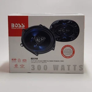 New BOSS Audio Systems Rage Series 5" x 7" Car Door Speakers BE5768 - Picture 1 of 5