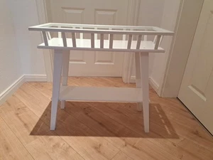 Ikea Blumenbank Lantliv, Weiß, Holz, Ungenutzt, Top Zustand - Bild 1 von 6