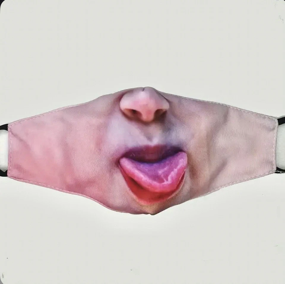 Pink Adjustable Face Mask with Comfortable Ear Loops - Image 1 of 1