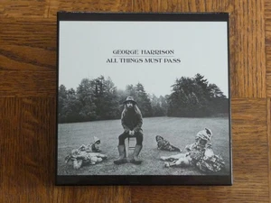 George Harrison: "All Things Must Pass" Japan Mini-LP Slipcase Promo Box [Q - Picture 1 of 3