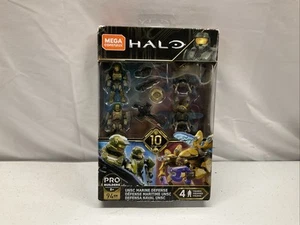 Mega Construx Halo Pro Builders Unsc Marine Defense 4 Figures 94 pcs - Picture 1 of 8