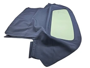 Fits: Corvette 1963-67 Soft Top With Plastic Window HAARTZ BLUE STAYFAST CANVAS - Bild 1 von 6