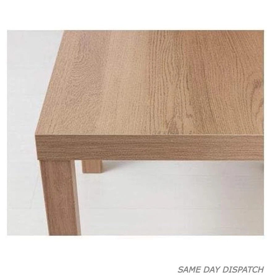 IKEA Lack Side Table, 55x55 cm, Easy to Assemble, Low Weight Easy to Move [Oak} - Image 1 of 1