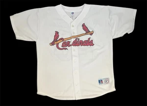 Official Size XL Mark McGwire #25 St. Louis Cardinals White Baseball Jersey. - Picture 1 of 11