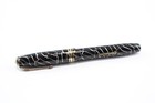 Vintage Conway Stewart Fountain Pen Writing 14ct Gold Nib Black Casing 