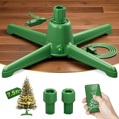 360° Rotating Christmas Tree Stand, up to 7.5Ft, 90Lb Artificial Christmas Tree, - Image 1 of 4
