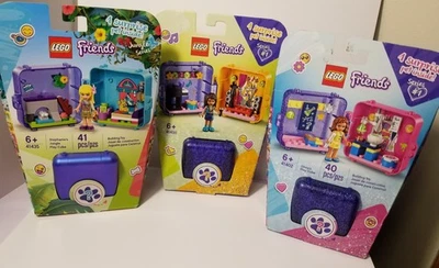 NUEVO Lego Friends Cube Lote/Cubos de Juego-Sorpresa Mascotas Lote de 3 Foto 1 de 4