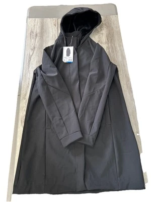 Mondetta Ladies Softshell Long Weatherproof Jacket Black Large New - Image 1 of 4