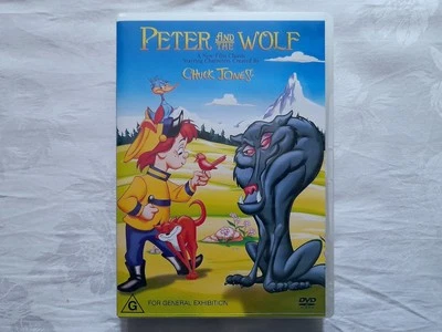 PETER AND THE WOLF ~ Starring Characters Created By CHUCK JONES (Region 4 DVD) - image 1 of 4