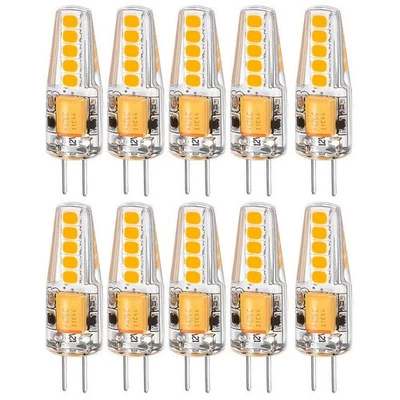 10 Stück G4 LED COB 6W Lampen Stiftsockel Leuchtmittel Warmweiß Birne AC DC 12V - Bild 1 von 4