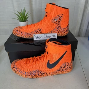 Nike Inflict SE OLY Orange Wrestling FV3682-900 Men's Size 10.5 “Electric Pack - Picture 1 of 9