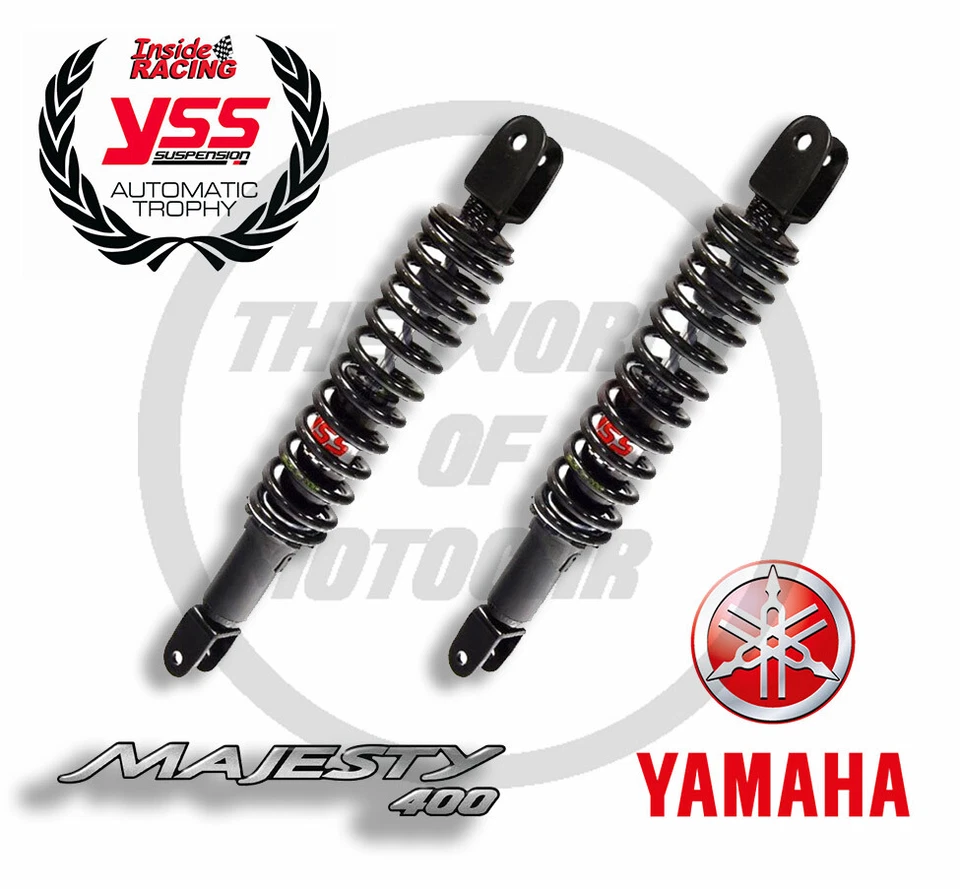 AMMORTIZZATORI YAMAHA MAJESTY/400 2004 2005 2006 ( COPPIA POST. REGOLABILI YSS ) - Immagine 1 di 3