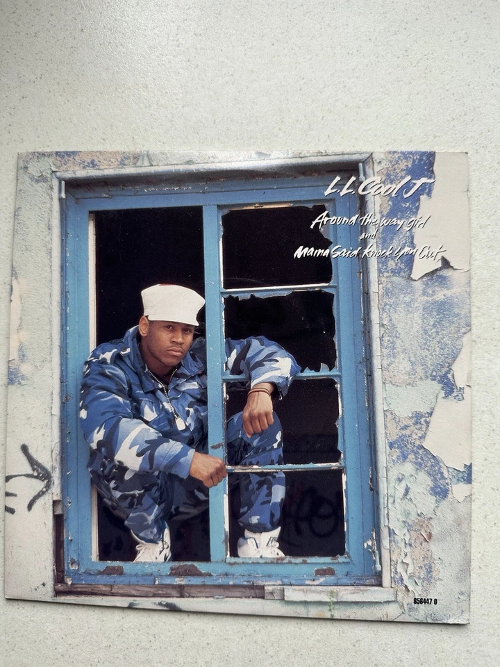 L.L. Cool J - Around The Way Girl / Mama Said Knock You Out. 7” Vinyl. VG+ - Image 1 of 4